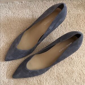 Marc Fisher Women's Caitlin Gary Suede pumps size 9.5